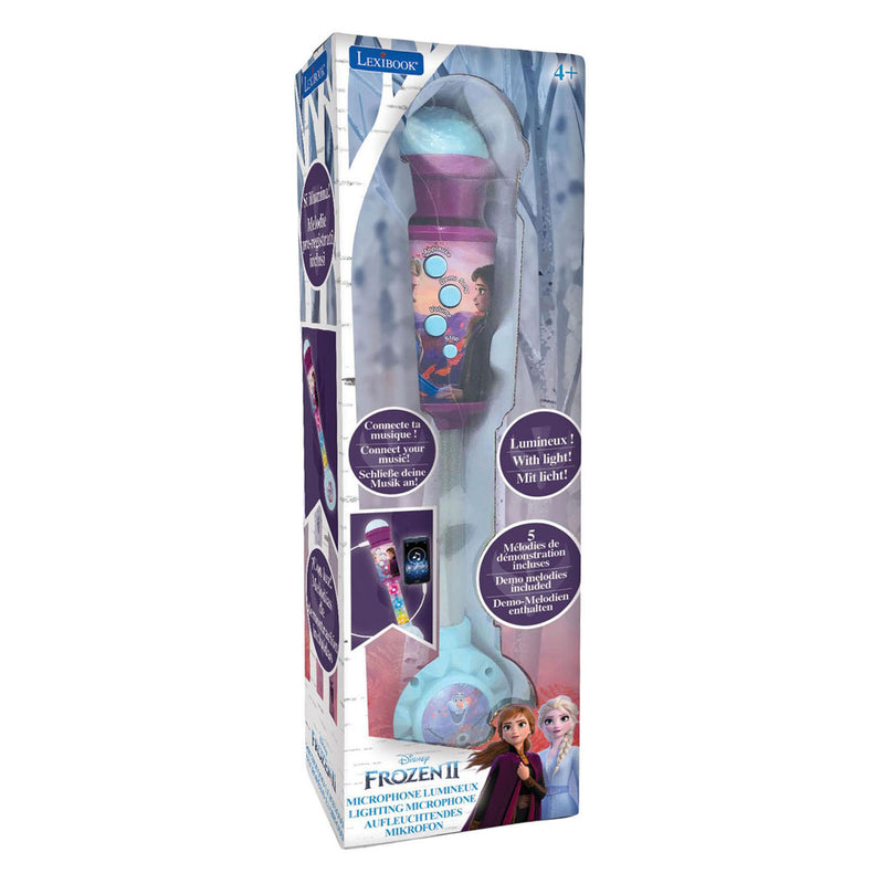 Afbeelding laden in galerijviewer, Disney frozen karaoke microfoon met licht en luidspreker
