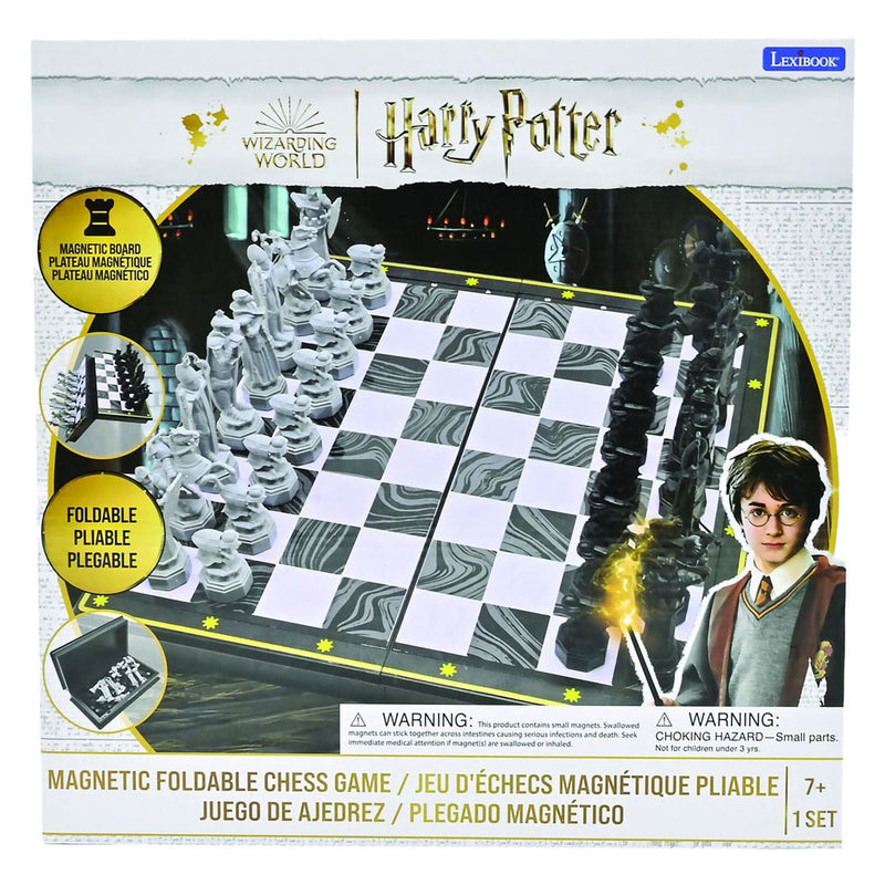 Afbeelding laden in galerijviewer, Lexibook harry potter magnetisch opvouwbaar schaakspel
