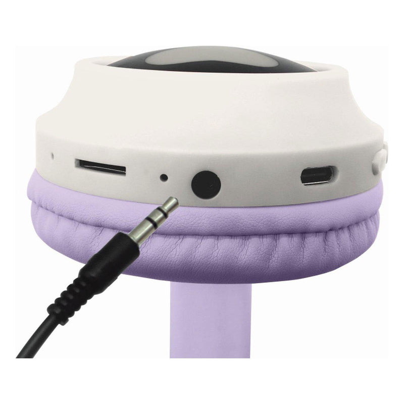 Afbeelding laden in galerijviewer, 2-in-1 bluetooth koptelefoon met licht kattenoren
