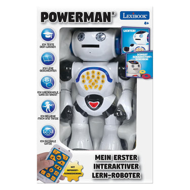 Lexibook powerman rc interactieve robot nl