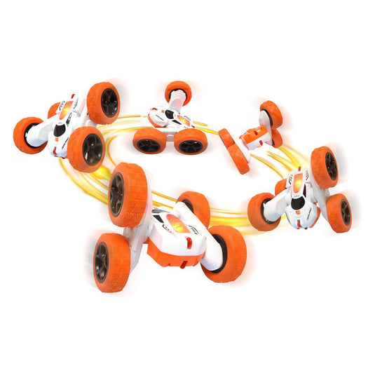 Rc crosslander acrobatische auto 2,4 ghz met verlichting en polsbediening