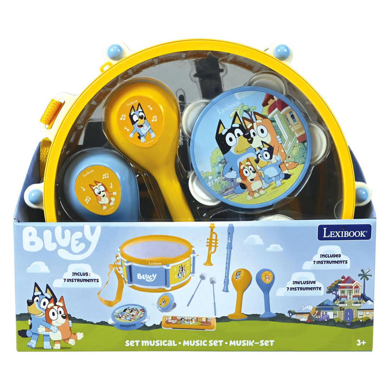 Afbeelding laden in galerijviewer, Lexibook bluey muziekset 7-delig
