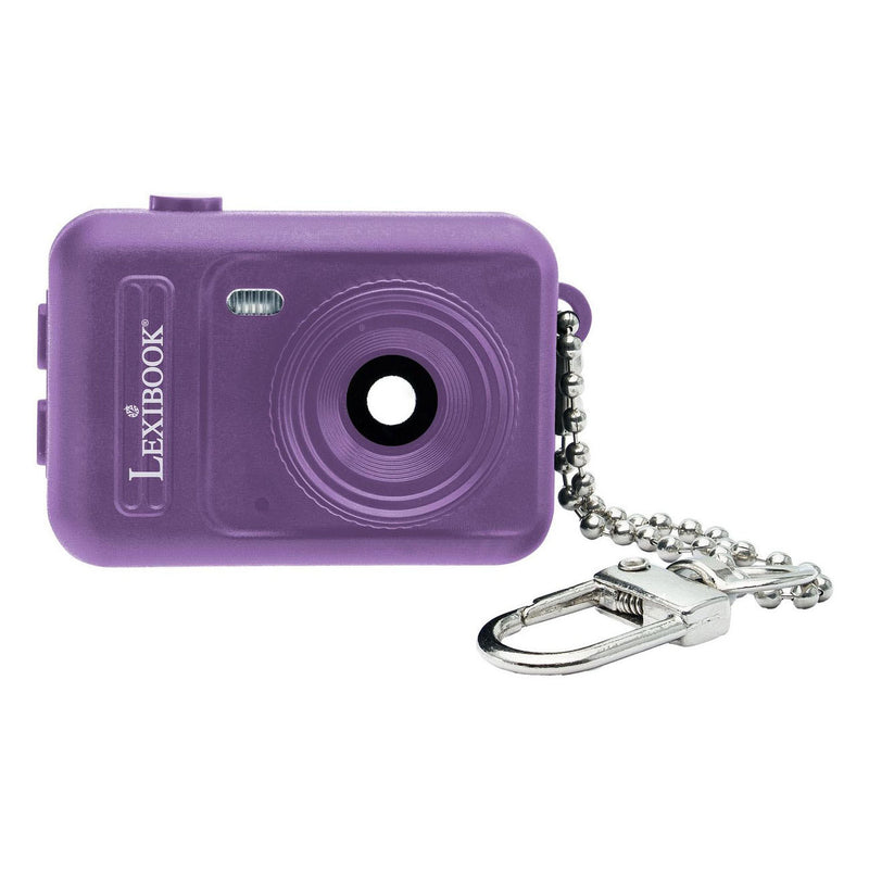 Afbeelding laden in galerijviewer, Lexibook sleutelhanger miniatuur digitale camera lichtroze met ingebouwd flashgeheugen
