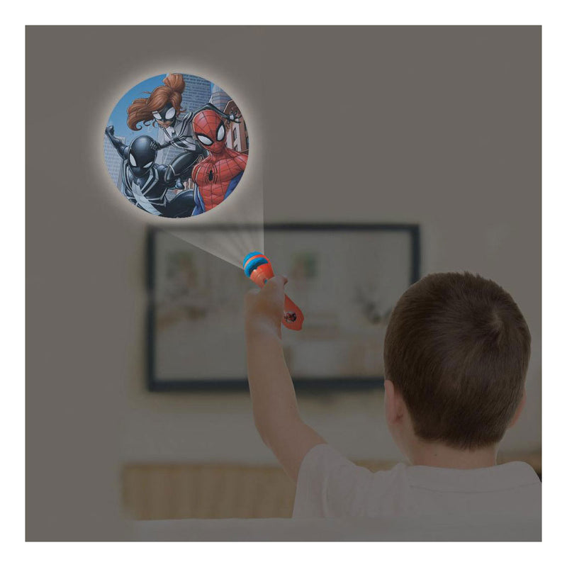 Afbeelding laden in galerijviewer, Spiderman projectie-zaklamp met 24 plaatjes
