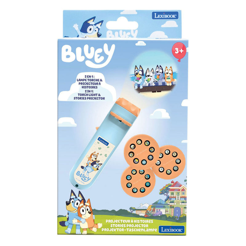 Afbeelding laden in galerijviewer, Lexibook verhalenprojector en zaklamp bluey
