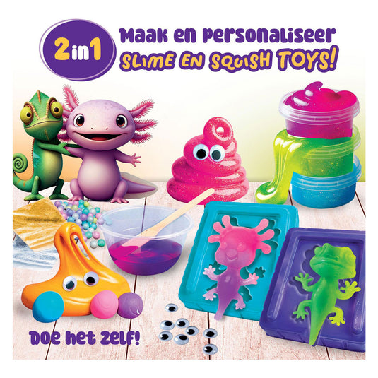 Ty slumi science squish slime doe-het-zelf kit