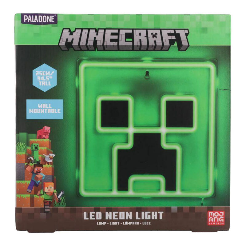 Afbeelding laden in galerijviewer, Minecraft creeper led neon wandlamp
