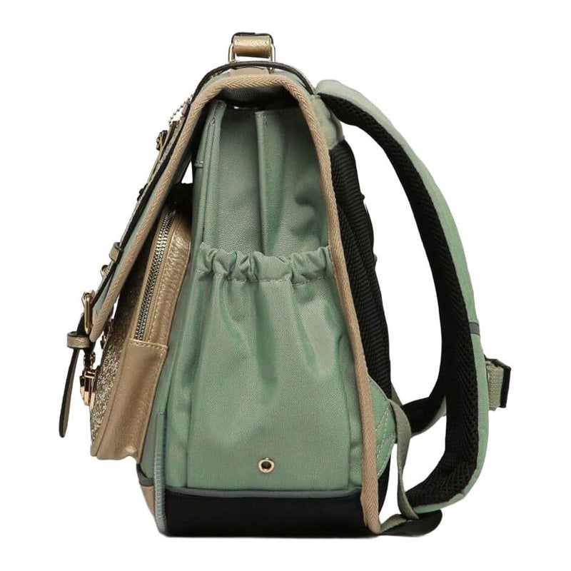 Afbeelding laden in galerijviewer, Caméléon schooltas glossy green - 38cm
