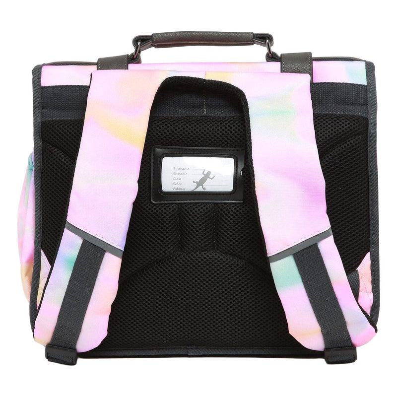 Afbeelding laden in galerijviewer, Caméléon schooltas pink tie and dye - 38cm
