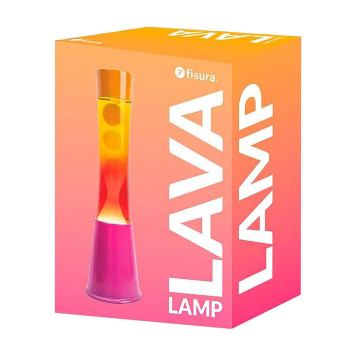 Afbeelding laden in galerijviewer, Fisura lavalamp tower gradient roos oranje
