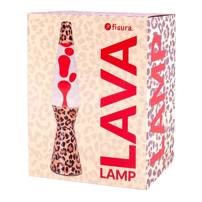 Afbeelding laden in galerijviewer, Fisura bullet lava lamp leopard
