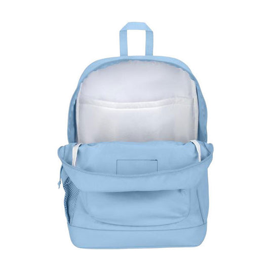 Jansport cross town plus blue dusk rugzak met laptopvak