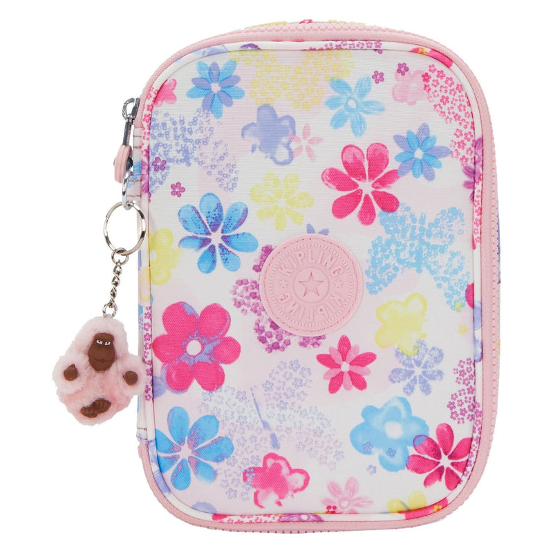 Afbeelding laden in galerijviewer, Kipling etui - flower stamp
