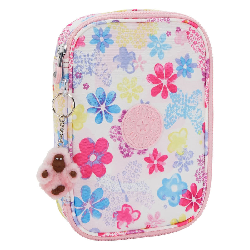 Afbeelding laden in galerijviewer, Kipling etui - flower stamp
