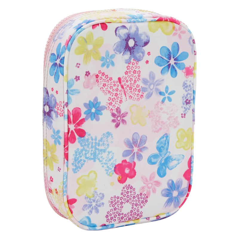Afbeelding laden in galerijviewer, Kipling etui - flower stamp
