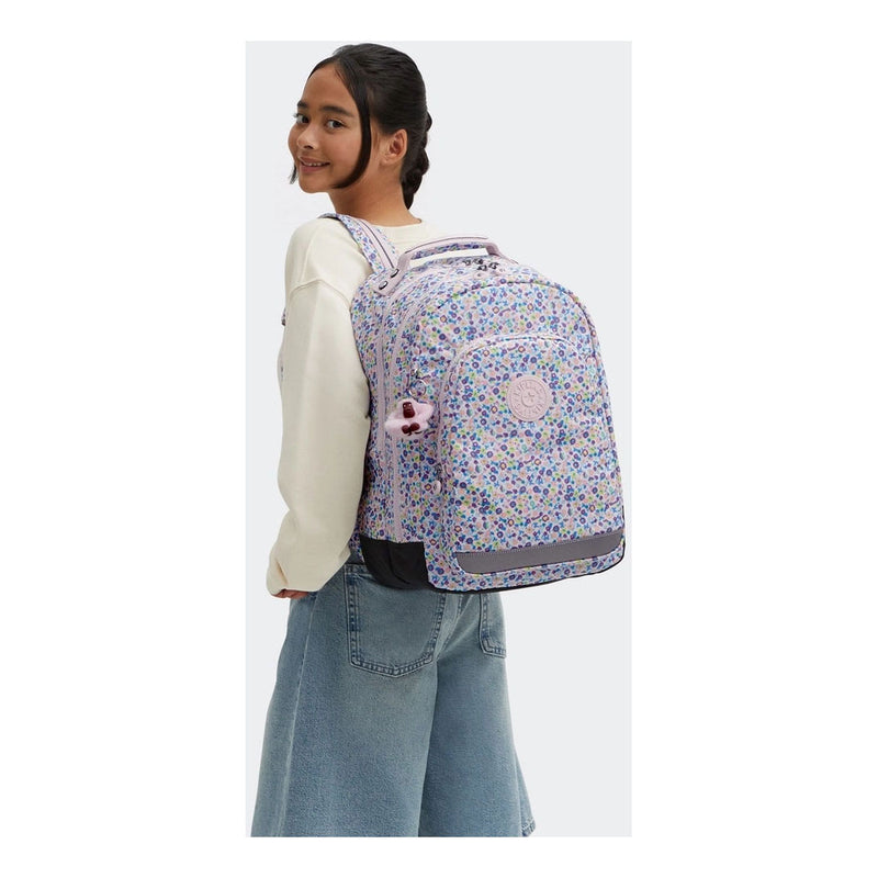 Afbeelding laden in galerijviewer, Kipling rugzak classroom digi bloemenprint
