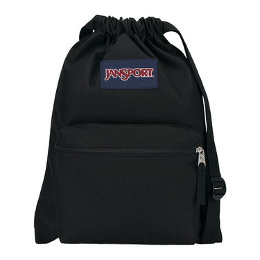 Jansport gymtas draw sack black