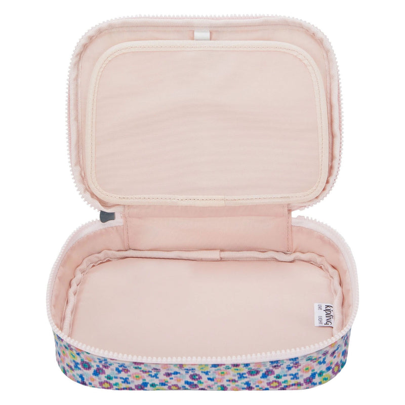 Afbeelding laden in galerijviewer, Kipling 100 pens etui - digi flower print
