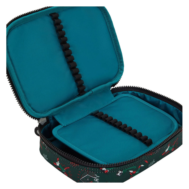 Afbeelding laden in galerijviewer, Kipling 100 pens etui - soccer print

