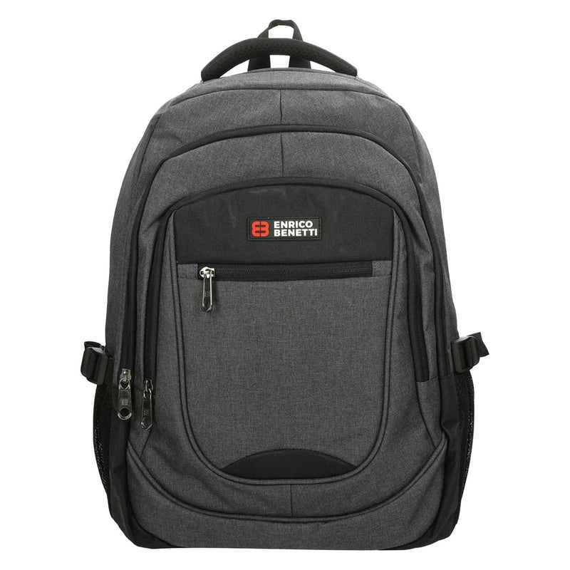 Afbeelding laden in galerijviewer, Enrico benetti rugzak hamburg grijs - laptop 17 inch
