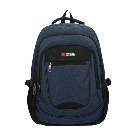 Enrico benetti rugzak hamburg navy - laptop 17 inch