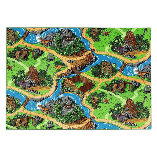 Dino world speelkleed - 140x200cm