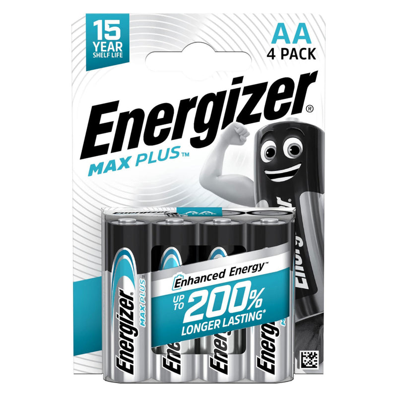 Afbeelding laden in galerijviewer, Energizer max plus aa alkaline batterijen 4st.
