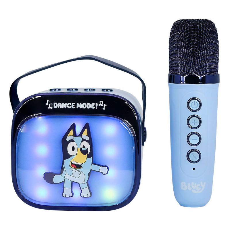 Afbeelding laden in galerijviewer, Bluey draadloze microfoon en karoake set

