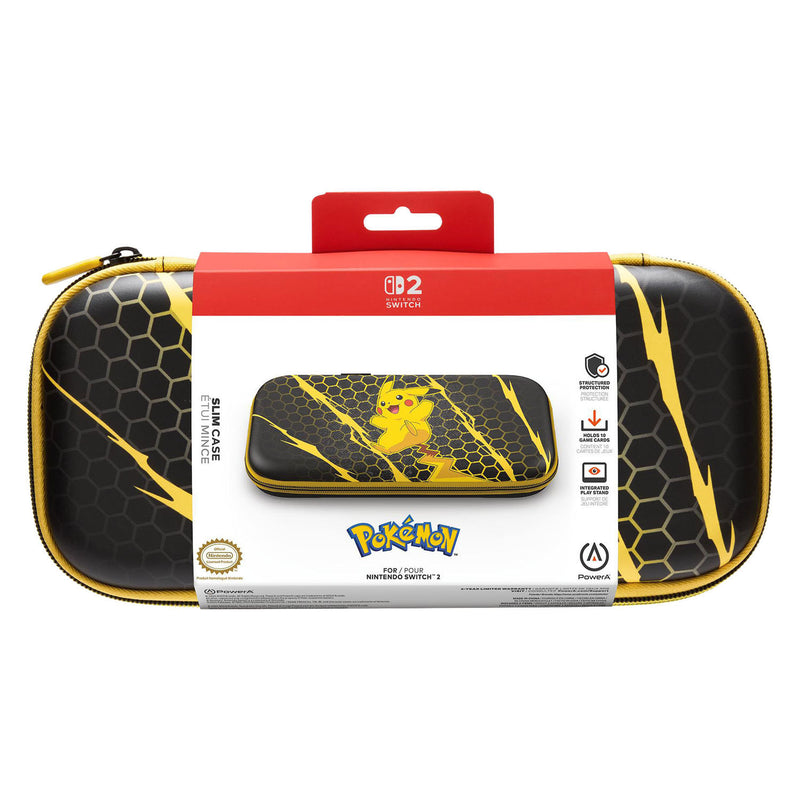 Afbeelding laden in galerijviewer, Power a switch 2 beschermhoes slim case - pikachu storm
