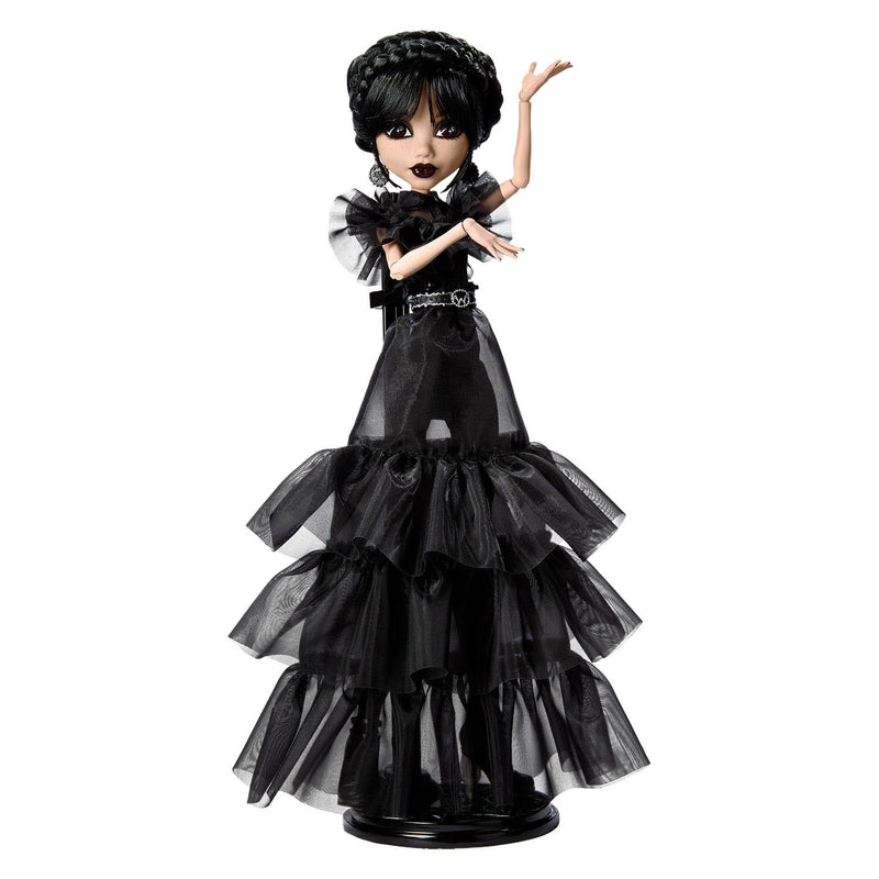 Afbeelding laden in galerijviewer, Mattel monster high wednesday raven dress modepop

