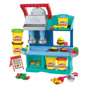 Play-doh kitchen creations chefs drukke restaurant - 5 kleipotjes