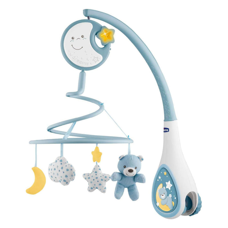 Afbeelding laden in galerijviewer, Next2dreams 3-in-1 muziekmobiel - blauw
