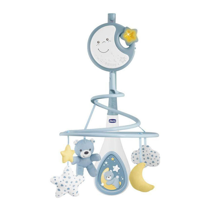 Afbeelding laden in galerijviewer, Next2dreams 3-in-1 muziekmobiel - blauw
