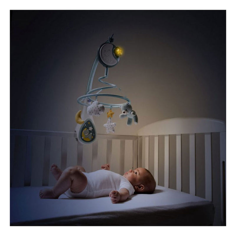 Afbeelding laden in galerijviewer, Next2dreams 3-in-1 muziekmobiel - blauw
