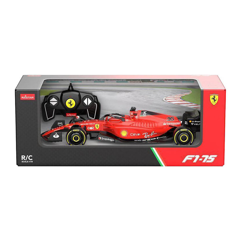 Afbeelding laden in galerijviewer, Rc bestuurbare 2.4ghz auto ferrari f1 75 - 1:18
