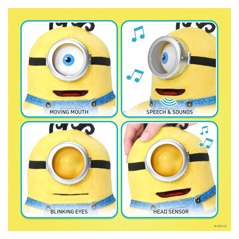 Afbeelding laden in galerijviewer, Universal minions james palm puppetronic interactieve knuffel
