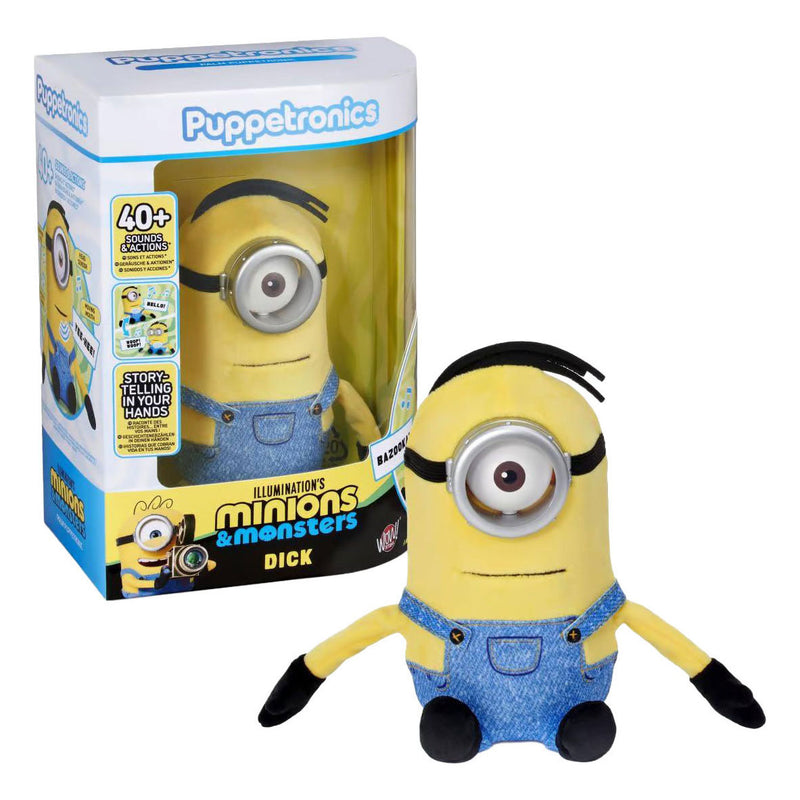 Afbeelding laden in galerijviewer, Ty universal minions dick palm puppetronic interactieve knuffel
