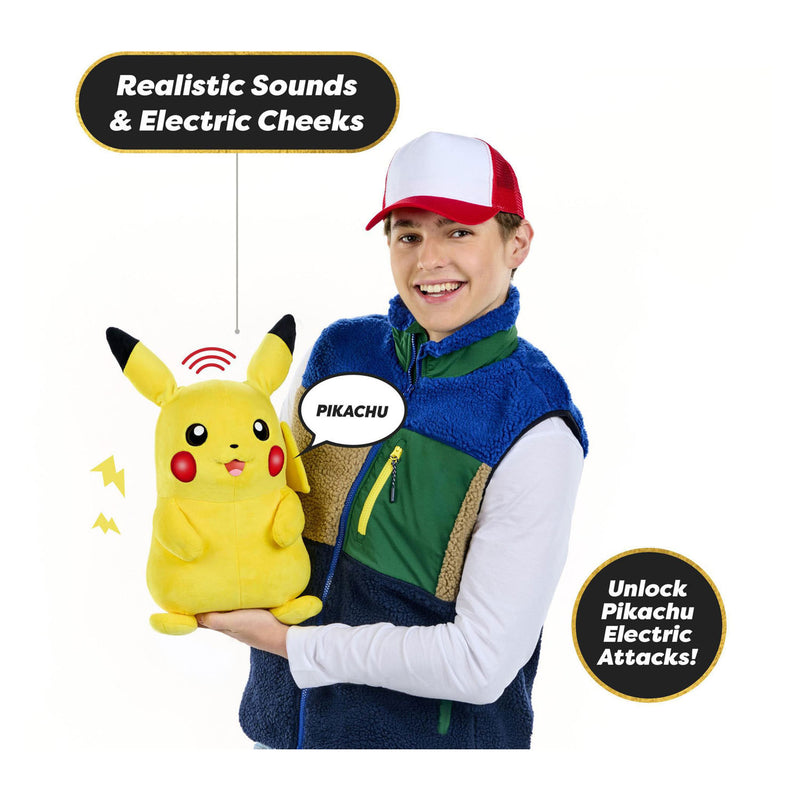 Afbeelding laden in galerijviewer, Real fx pikachu interactieve knuffel
