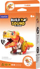 Mieredu 3d puzzel build sound: dino tyrannosaurus rex 15,6x6,8x8,16cm, met geluid, werkt op 1 knoopcel batterij cr2032 (inbegrepen), in doos 10,8x3,5x19,4cm, 6+