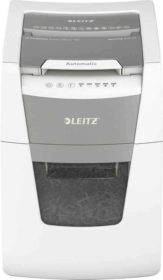 Leitz papierversnipperaar iq wit