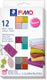 Fimo soft - ovenhardende boetseerklei - colour pack - 12 fashion kleuren