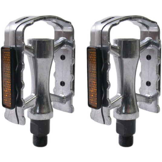 Marwi pedaalset sp-610 aluminium - zilver (werkplaatsverpakking)