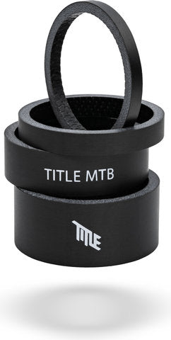 Afbeelding laden in galerijviewer, Title mtb headset spacer kit carbon 1 1 8
