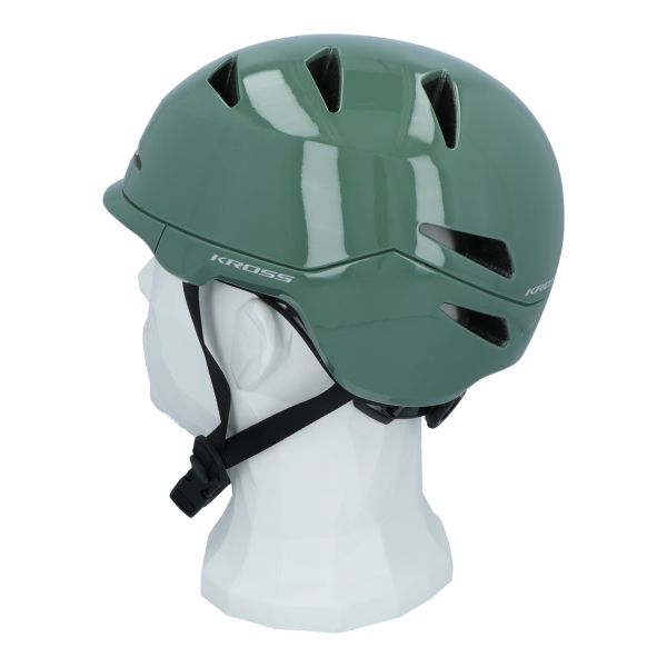 Afbeelding laden in galerijviewer, Kross fietshelm city capitalo m (54-58 cm) - groen
