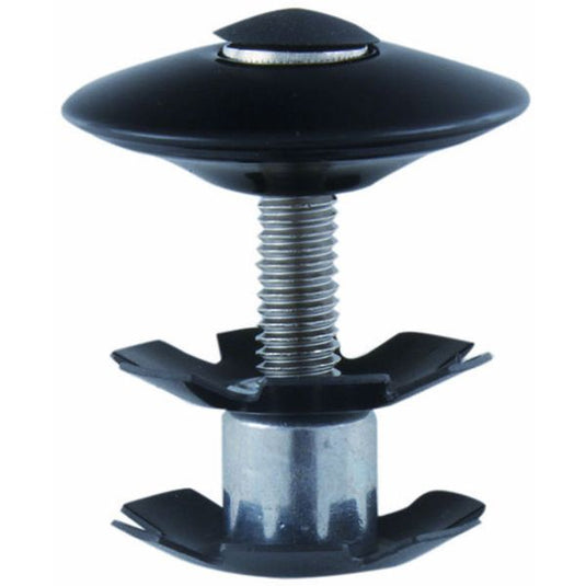 Balhoofdplug M-Wave 1-1 8 - zwart