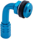 Spec-x ventiel rim valve 90 degrees blue