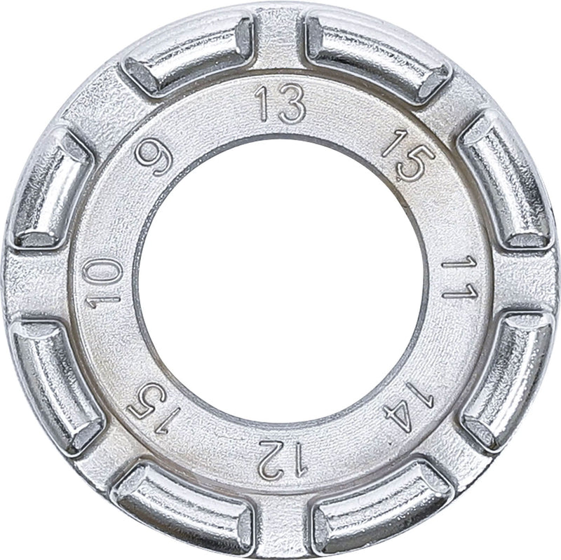Afbeelding laden in galerijviewer, Bgs technic spoke wrench 7 sizes for spoke nipples 9g - 15g
