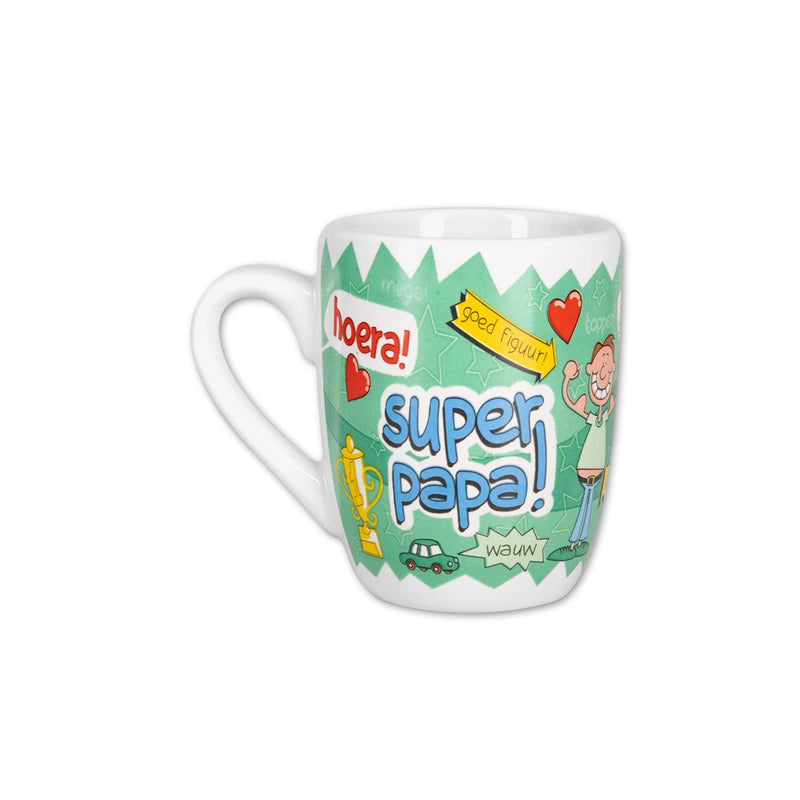 Afbeelding laden in galerijviewer, Paperdreams cartoonmok - papa 2 - keramiek 440ml
