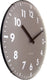 Nextime duomo – wandklok – 35 cm – koepelglas – khaki – stil