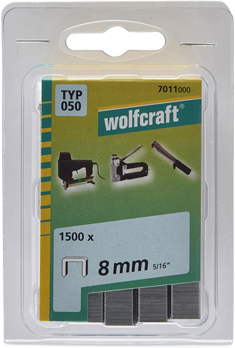 Afbeelding laden in galerijviewer, Wolfcraft breedrugnieten | type 050 | 8mm | 1500 stuks - 7011000
